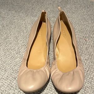 JCrew Factory ballet flats nude/blush size 10